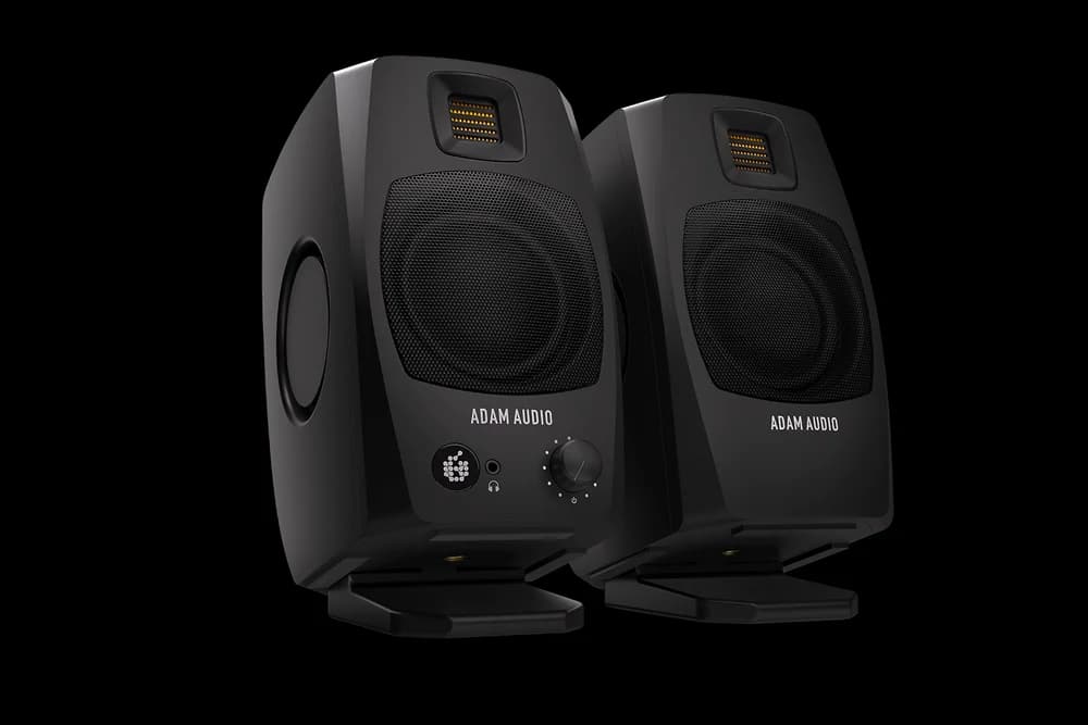 ADAM Audio D3V desktop monitor product photograph