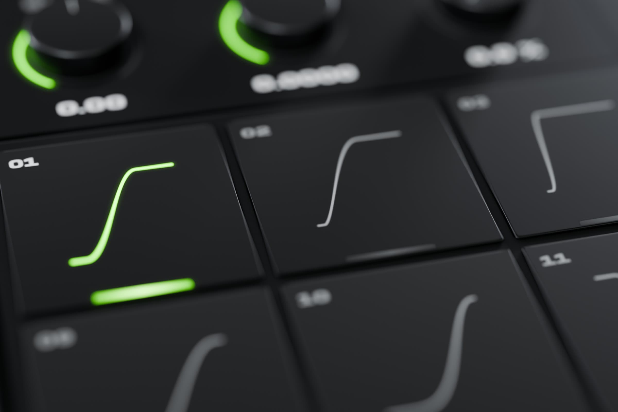 Piston envelope selectors studio detail