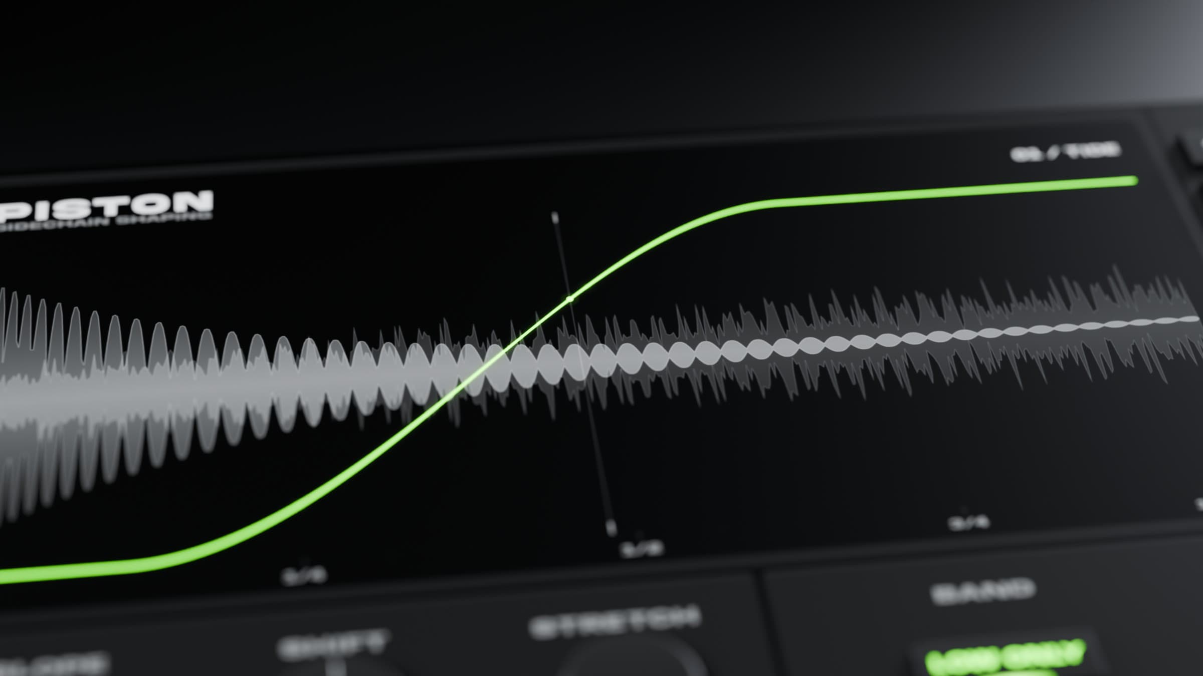 Piston waveform display studio detail