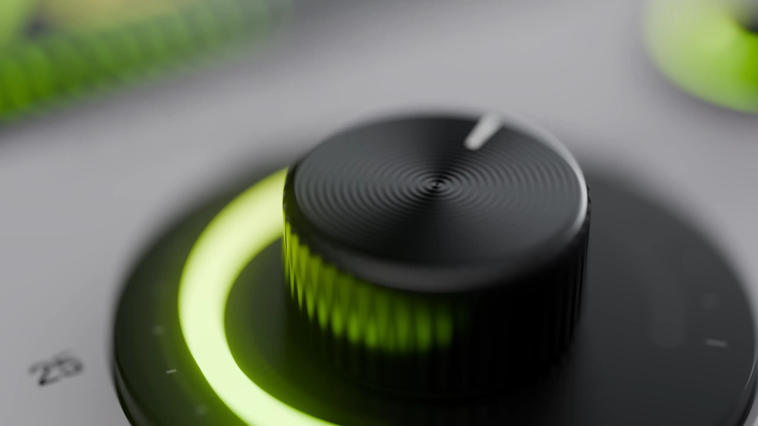 Illuminated Take Off dial on Vapor Riser FX