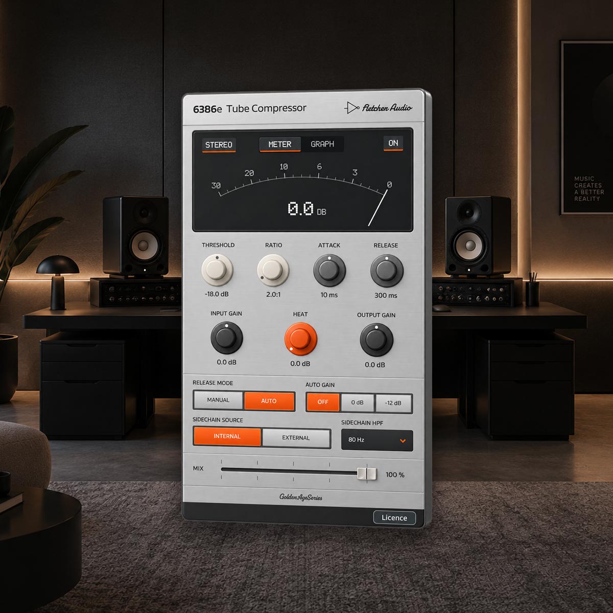 6386e Tube Compressor by Fletcher Audio