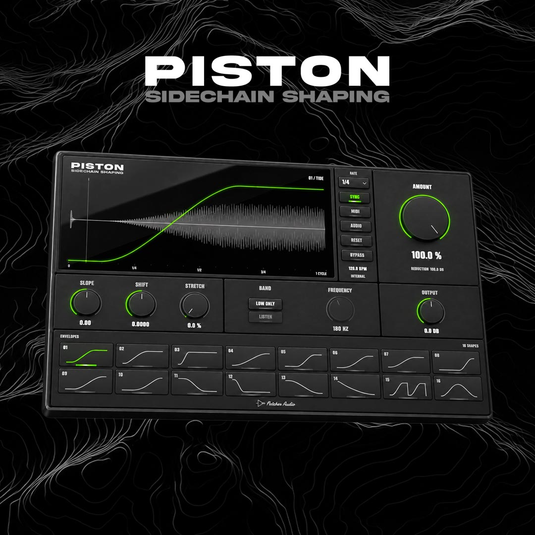 Piston by Fletcher Audio — sidechain shaping